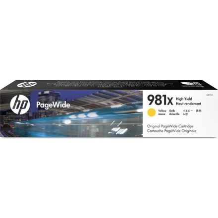 HP 981X (L0R11A) inkjet geel origineel