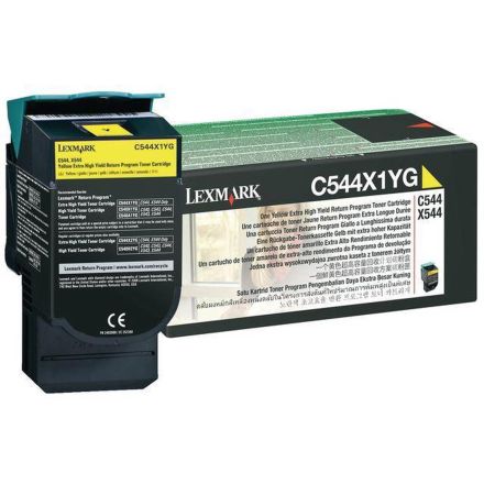 Lexmark C544X1YG toner geel origineel