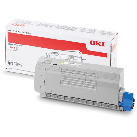 Oki 44318605 toner geel origineel