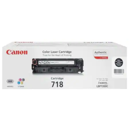 Canon 718 BK toner zwart origineel