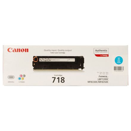 Canon 718 C toner cyaan origineel