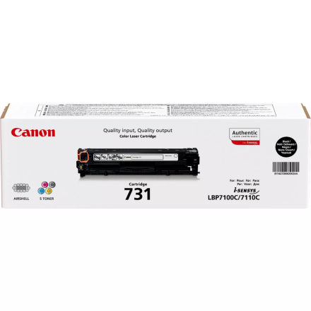 Canon 731 BK toner zwart origineel