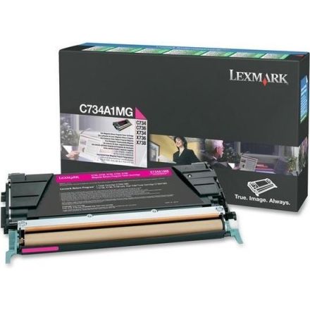 Lexmark C734A1MG toner magenta origineel