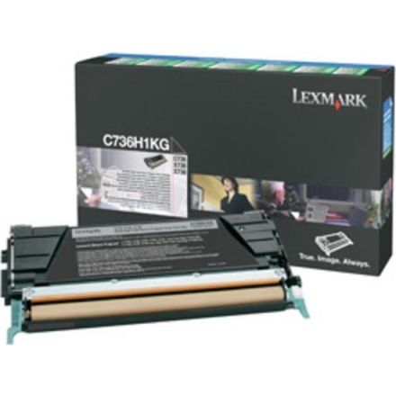 Lexmark C736H1KG toner zwart origineel