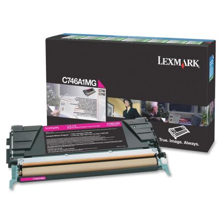 Lexmark C746A1MG toner magenta origineel