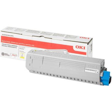 Oki 46861305 toner geel XL origineel