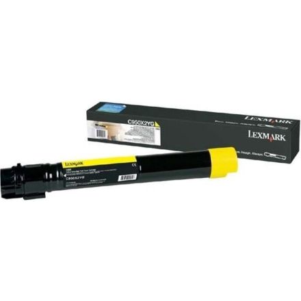 Lexmark C950X2YG toner geel origineel