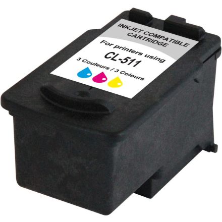 Canon CL-511 inktcartridge kleur Eeko Print (huismerk)