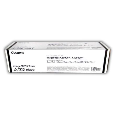 Canon T02 BK toner zwart origineel