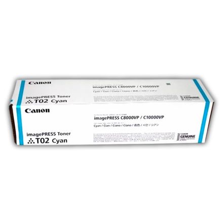 Canon T02 C toner cyaan origineel