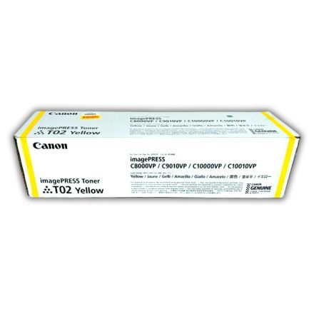 Canon T02 Y toner geel origineel