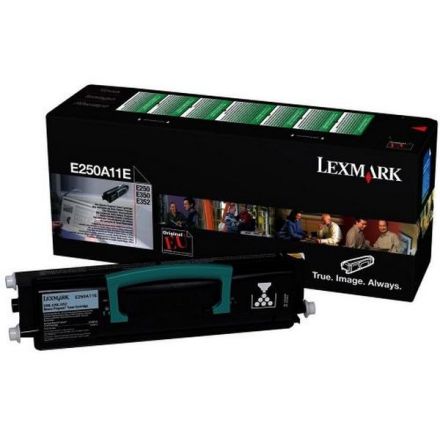 Lexmark E250A11E toner zwart origineel