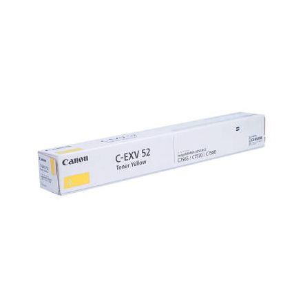 Canon C-EXV 52 Y toner geel origineel