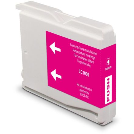 Brother LC-1000M inktcartridge magenta Eeko Print (huismerk)