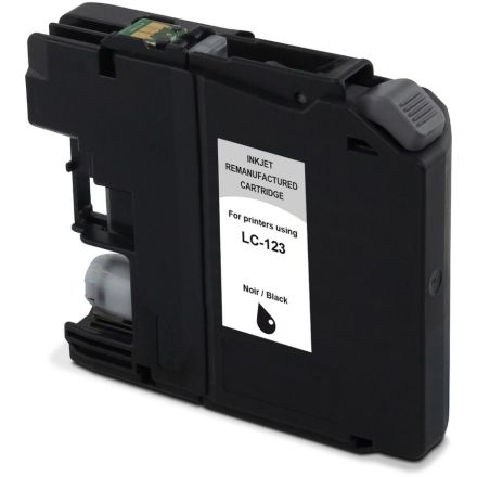 Brother LC-123BK inktcartridge zwart Eeko Print (huismerk)