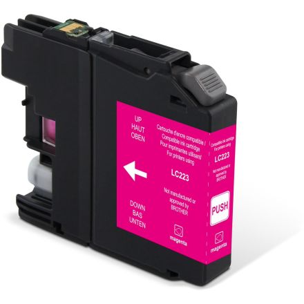 Brother LC-223M inktcartridge magenta Eeko Print (huismerk)