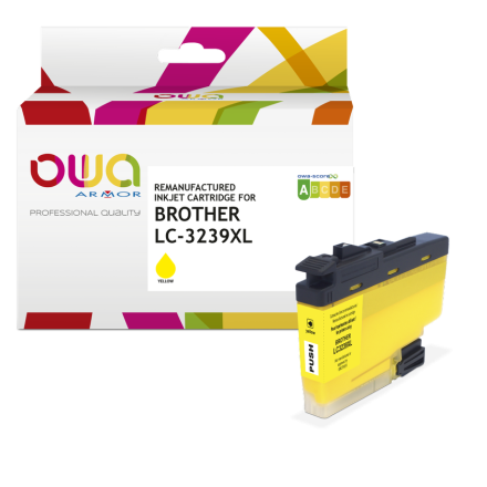 Brother LC-3239XLY inktcartridge geel Eeko Print