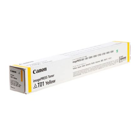 Canon T01 Y toner geel origineel