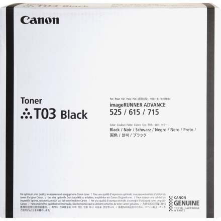 Canon T03 BK toner zwart origineel