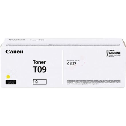 Canon T09 toner geel origineel