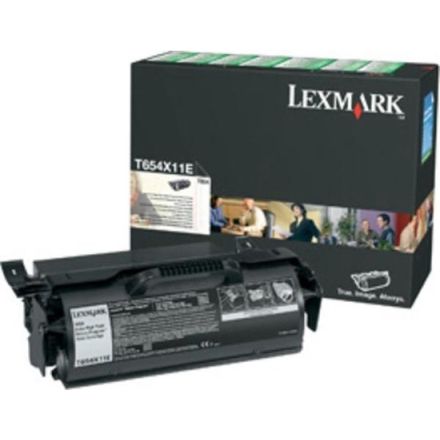 Lexmark T654X11E toner zwart origineel