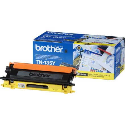 Brother TN-135Y toner geel origineel