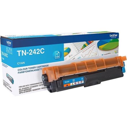 Brother TN-242C toner cyaan origineel