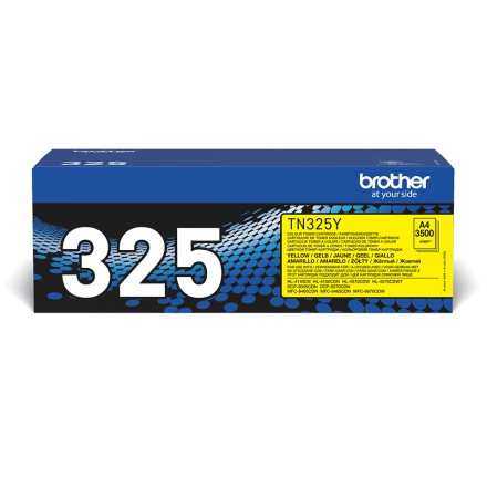 Brother TN-325Y toner geel origineel