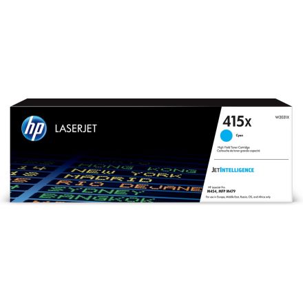 HP W2031X (415X) toner cyaan origineel