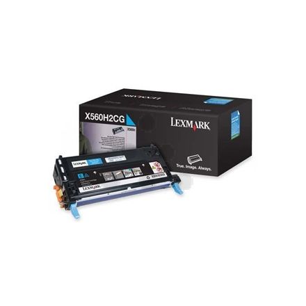 Lexmark X560H2CG toner cyaan origineel