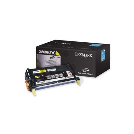 Lexmark X560H2YG toner geel origineel