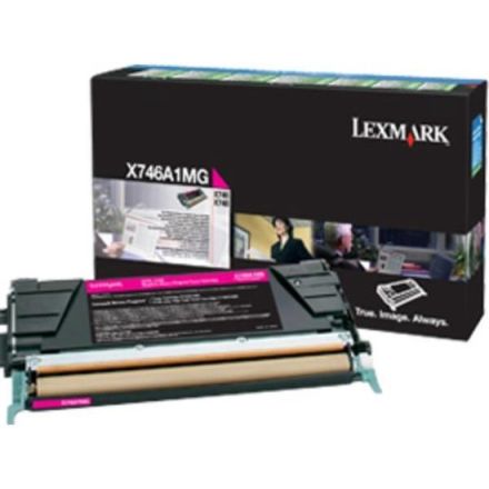 Lexmark X746A1MG toner magenta origineel