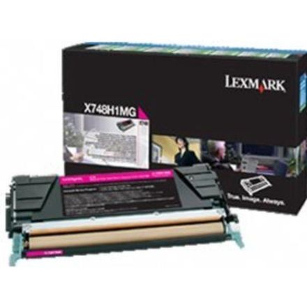 Lexmark X748H1MG toner magenta origineel