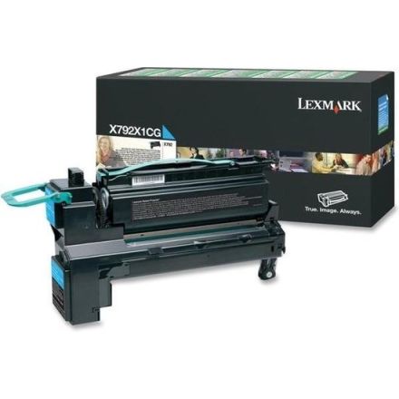 Lexmark X792X1CG toner cyaan origineel